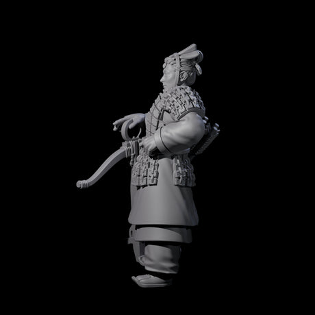 Chinese Terracotta Crossbowman G Miniature for Dungeons and Dragons, Pathfinder or other TTRPGs