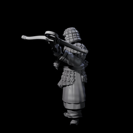 Chinese Terracotta Crossbowman H Miniature for Dungeons and Dragons, Pathfinder or other TTRPGs