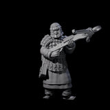 Chinese Terracotta Crossbowman H Miniature for Dungeons and Dragons, Pathfinder or other TTRPGs
