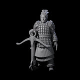 Chinese Terracotta Crossbowman I Miniature for Dungeons and Dragons, Pathfinder or other TTRPGs