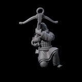 Chinese Terracotta Crossbowman J Miniature for Dungeons and Dragons, Pathfinder or other TTRPGs