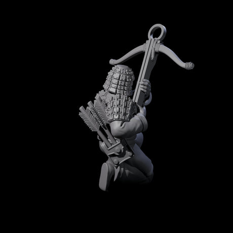 Chinese Terracotta Crossbowman J Miniature for Dungeons and Dragons, Pathfinder or other TTRPGs