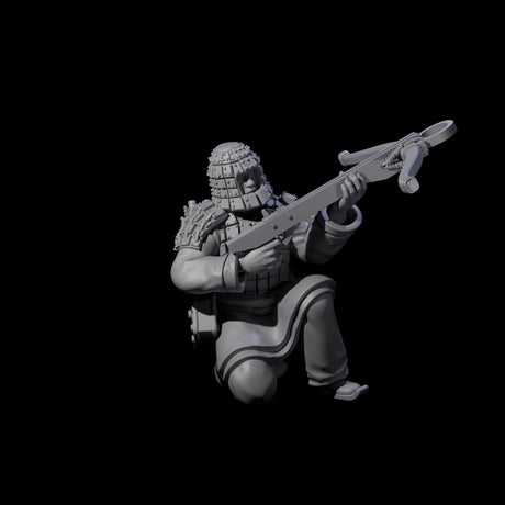 Chinese Terracotta Crossbowman K Miniature for Dungeons and Dragons, Pathfinder or other TTRPGs