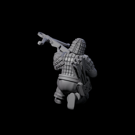 Chinese Terracotta Crossbowman K Miniature for Dungeons and Dragons, Pathfinder or other TTRPGs