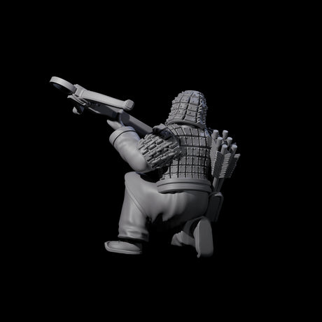Chinese Terracotta Crossbowman K Miniature for Dungeons and Dragons, Pathfinder or other TTRPGs