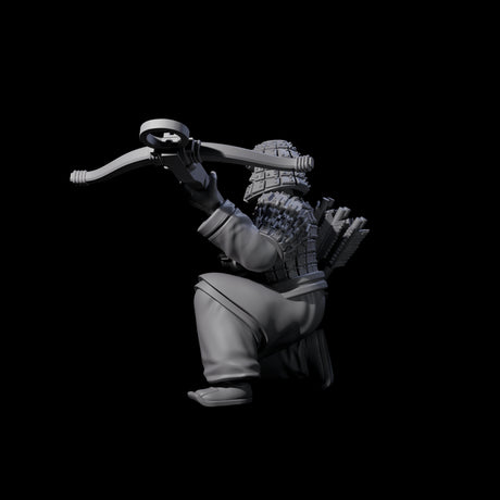 Chinese Terracotta Crossbowman K Miniature for Dungeons and Dragons, Pathfinder or other TTRPGs