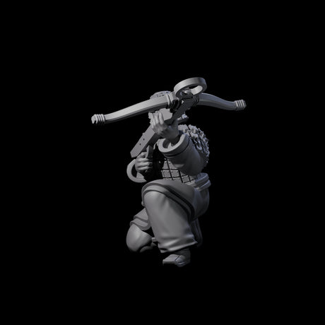 Chinese Terracotta Crossbowman K Miniature for Dungeons and Dragons, Pathfinder or other TTRPGs