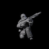 Chinese Terracotta Crossbowman K Miniature for Dungeons and Dragons, Pathfinder or other TTRPGs
