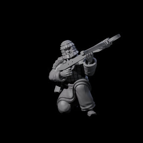 Chinese Terracotta Crossbowman K Miniature for Dungeons and Dragons, Pathfinder or other TTRPGs