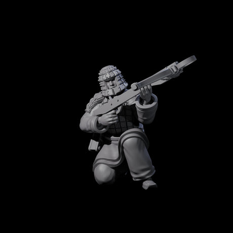 Chinese Terracotta Crossbowman K Miniature for Dungeons and Dragons, Pathfinder or other TTRPGs