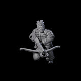 Chinese Terracotta Crossbowman M Miniature for Dungeons and Dragons, Pathfinder or other TTRPGs
