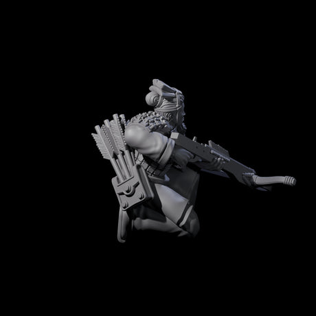 Chinese Terracotta Crossbowman M Miniature for Dungeons and Dragons, Pathfinder or other TTRPGs