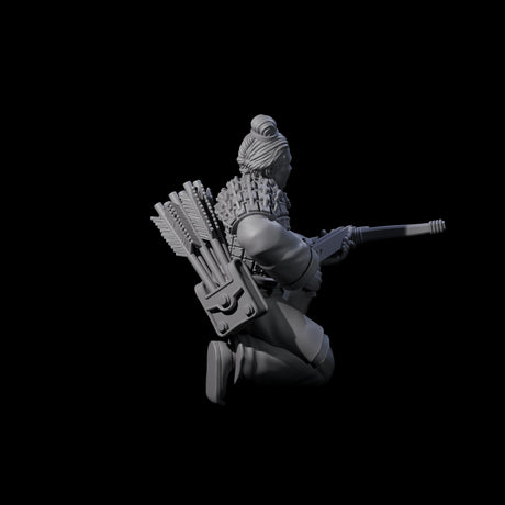 Chinese Terracotta Crossbowman N Miniature for Dungeons and Dragons, Pathfinder or other TTRPGs
