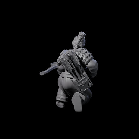 Chinese Terracotta Crossbowman N Miniature for Dungeons and Dragons, Pathfinder or other TTRPGs