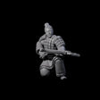 Chinese Terracotta Crossbowman N Miniature for Dungeons and Dragons, Pathfinder or other TTRPGs
