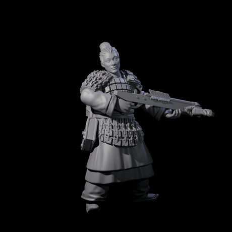 Chinese Terracotta Crossbowman O Miniature for Dungeons and Dragons, Pathfinder or other TTRPGs