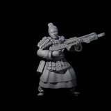 Chinese Terracotta Crossbowmen Miniature for Dungeons and Dragons, Pathfinder or other TTRPGs