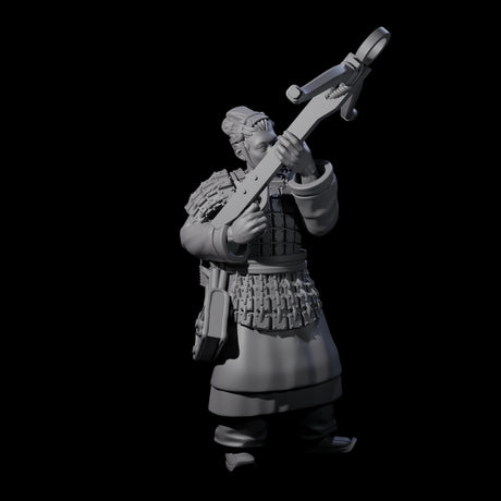 Chinese Terracotta Crossbowmen Miniature for Dungeons and Dragons, Pathfinder or other TTRPGs