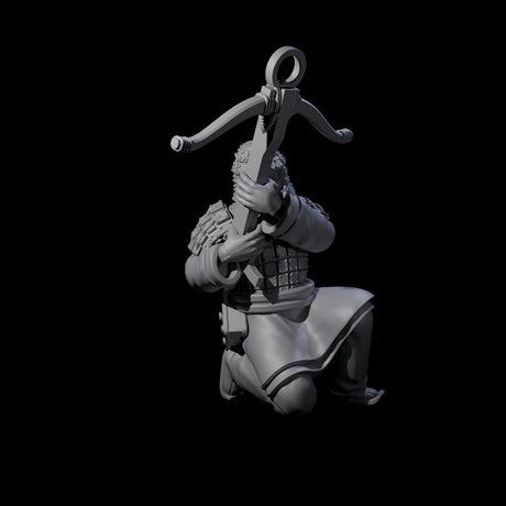 Chinese Terracotta Crossbowmen Miniature for Dungeons and Dragons, Pathfinder or other TTRPGs