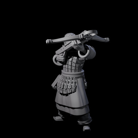 Chinese Terracotta Crossbowmen Miniature for Dungeons and Dragons, Pathfinder or other TTRPGs