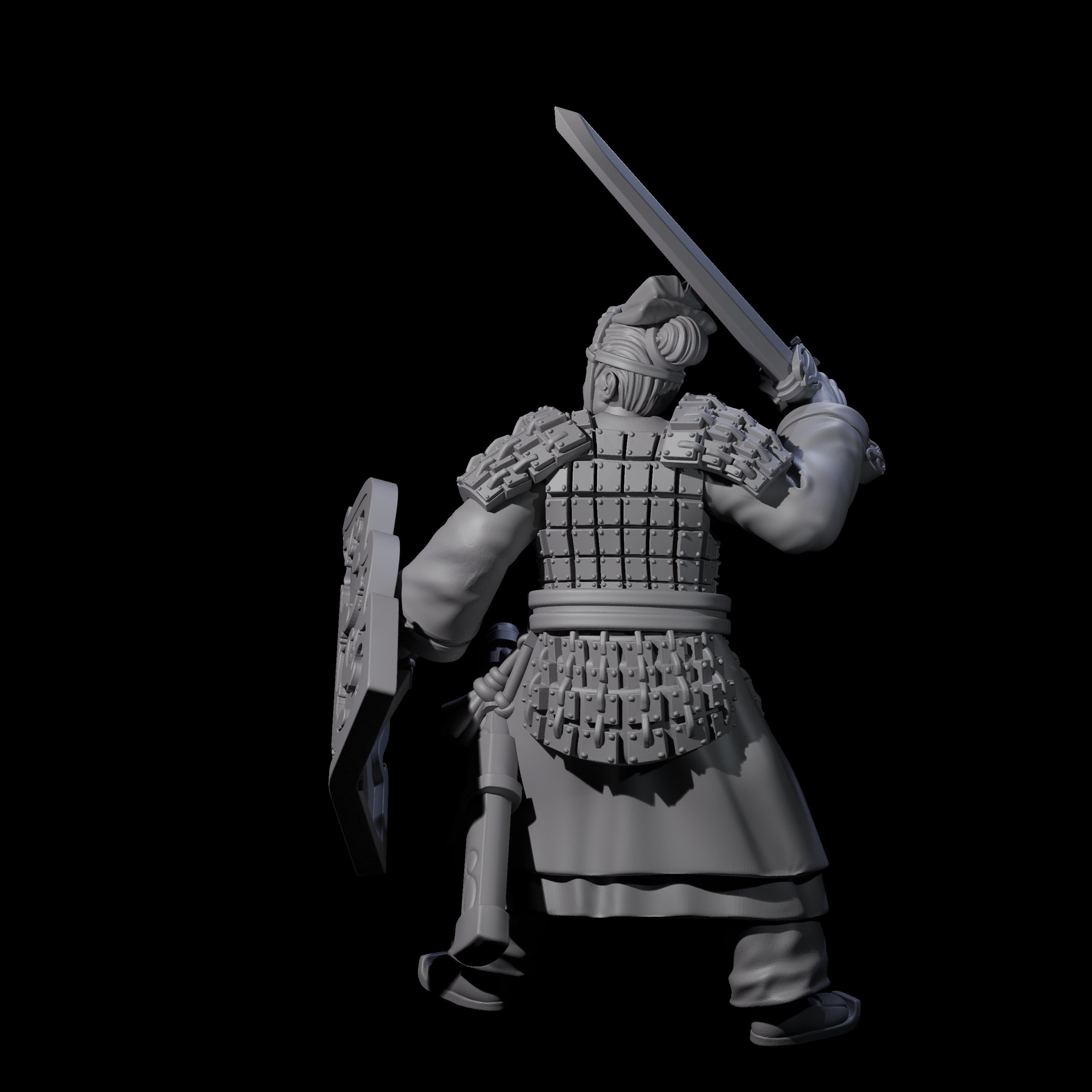 Chinese Terracotta Fierce Terracotta Warrior C Miniature for Dungeons and Dragons, Pathfinder or other TTRPGs