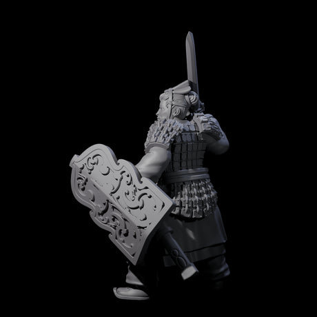 Chinese Terracotta Fierce Terracotta Warrior C Miniature for Dungeons and Dragons, Pathfinder or other TTRPGs