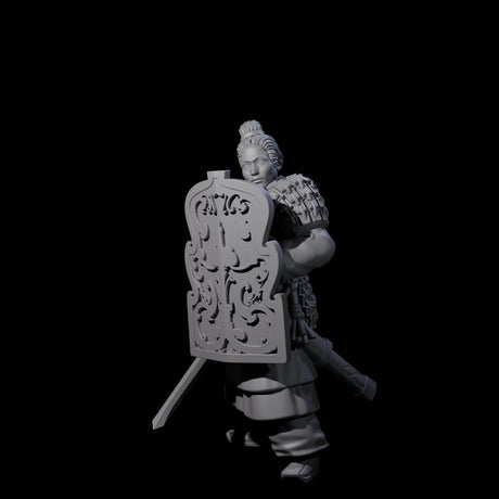 Chinese Terracotta Fierce Terracotta Warrior D Miniature for Dungeons and Dragons, Pathfinder or other TTRPGs