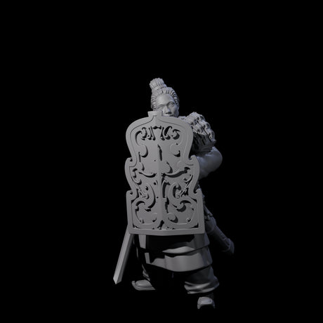 Chinese Terracotta Fierce Terracotta Warrior D Miniature for Dungeons and Dragons, Pathfinder or other TTRPGs