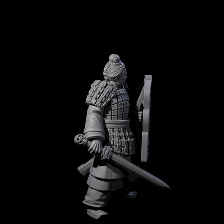 Chinese Terracotta Fierce Terracotta Warrior D Miniature for Dungeons and Dragons, Pathfinder or other TTRPGs
