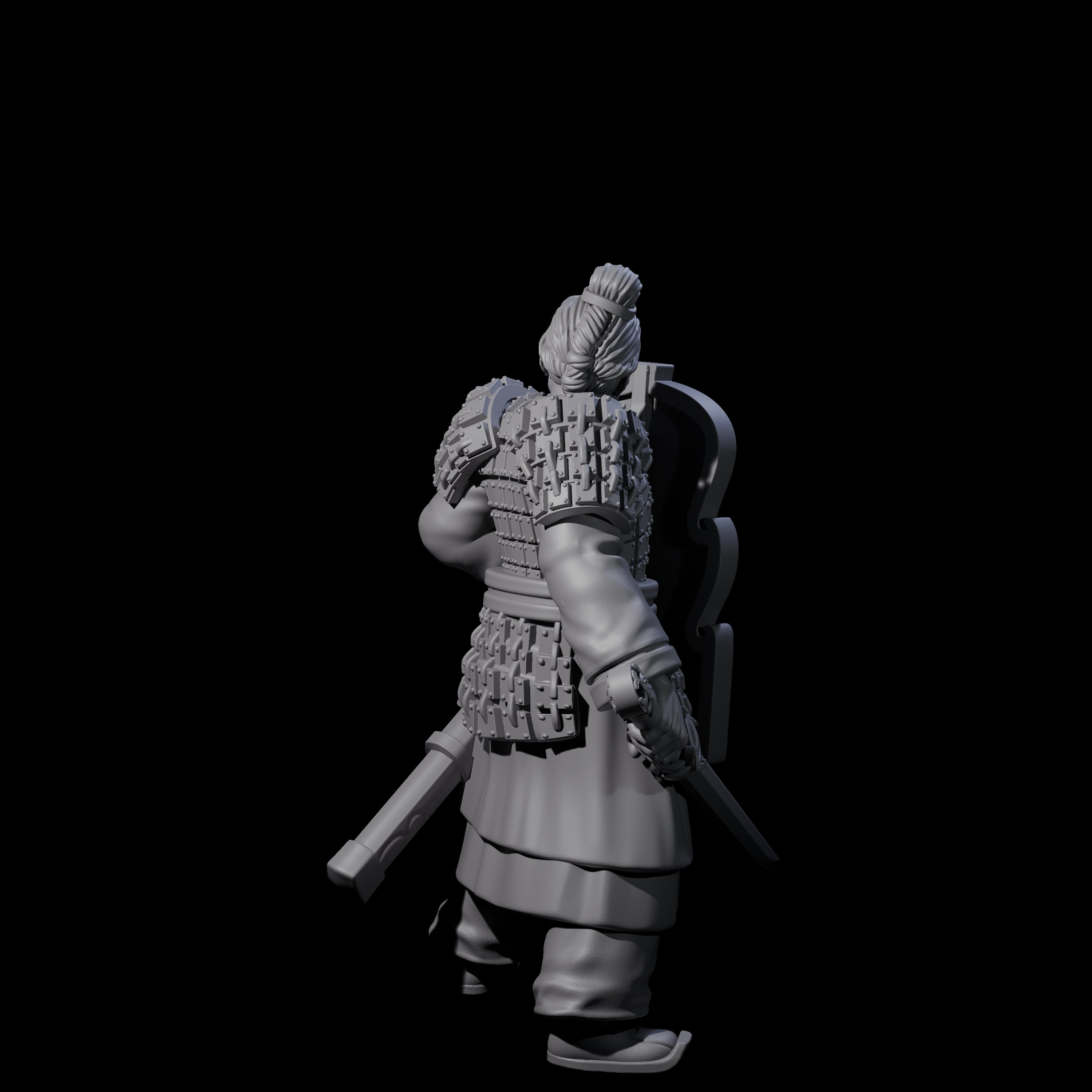 Chinese Terracotta Fierce Terracotta Warrior D Miniature for Dungeons and Dragons, Pathfinder or other TTRPGs