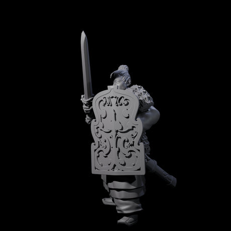 Chinese Terracotta Fierce Terracotta Warrior E Miniature for Dungeons and Dragons, Pathfinder or other TTRPGs