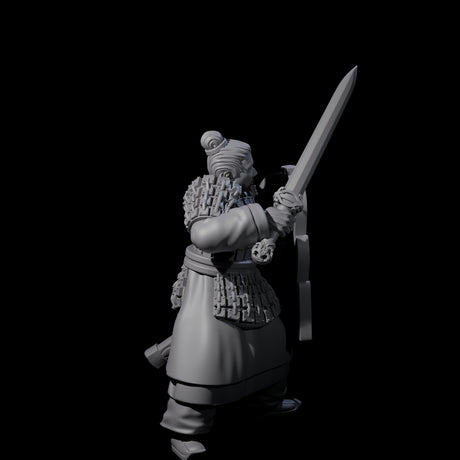 Chinese Terracotta Fierce Terracotta Warrior E Miniature for Dungeons and Dragons, Pathfinder or other TTRPGs