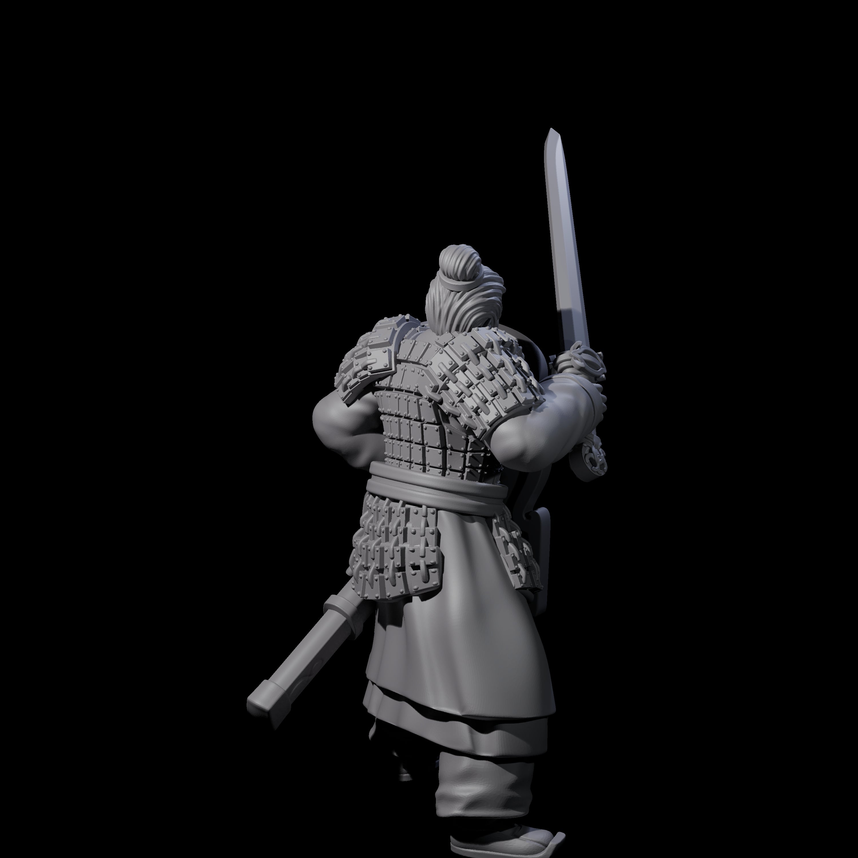 Chinese Terracotta Fierce Terracotta Warrior E Miniature for Dungeons and Dragons, Pathfinder or other TTRPGs