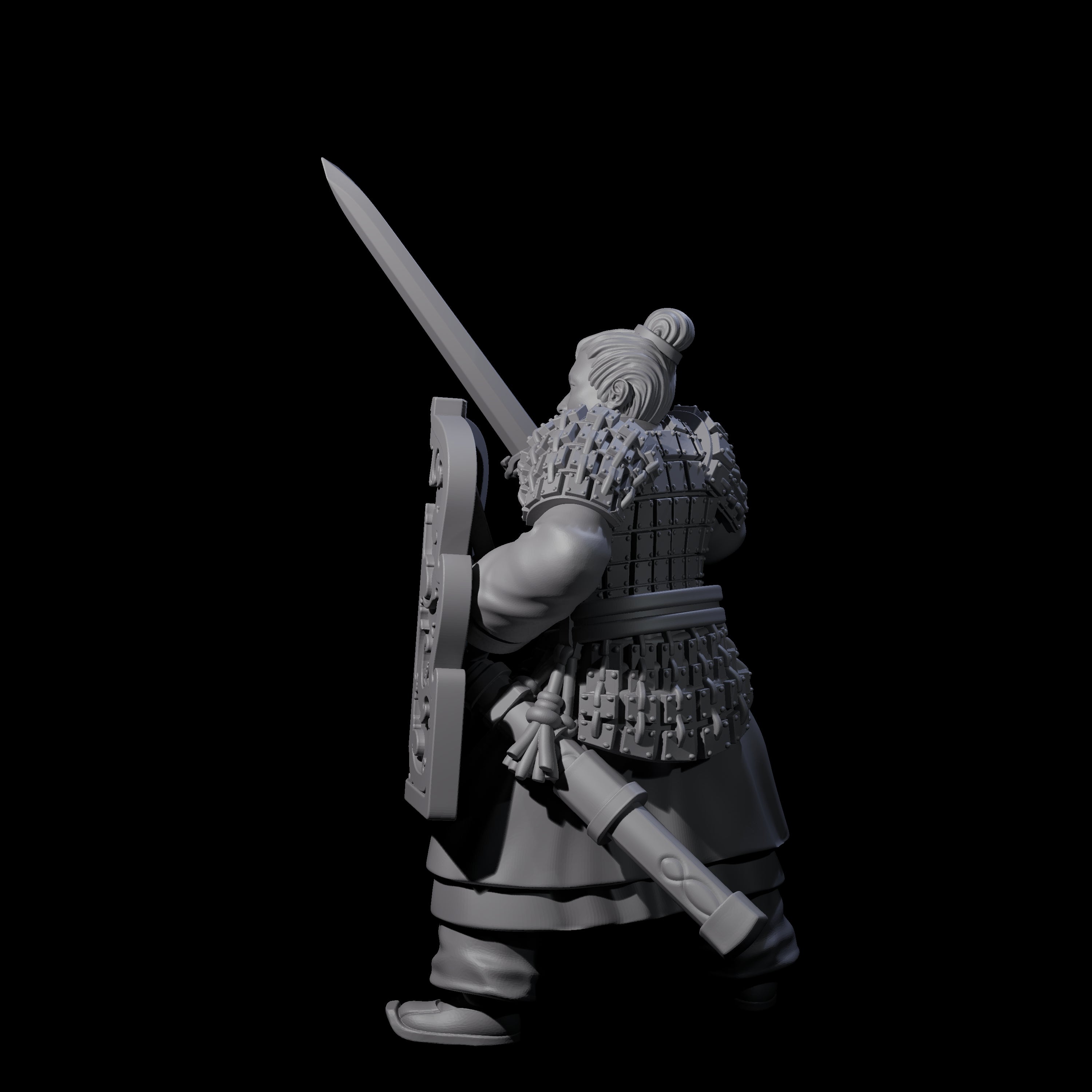 Chinese Terracotta Fierce Terracotta Warrior E Miniature for Dungeons and Dragons, Pathfinder or other TTRPGs