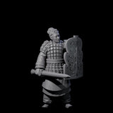 Chinese Terracotta Fierce Terracotta Warrior F Miniature for Dungeons and Dragons, Pathfinder or other TTRPGs