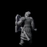 Chinese Terracotta Fierce Terracotta Warrior F Miniature for Dungeons and Dragons, Pathfinder or other TTRPGs