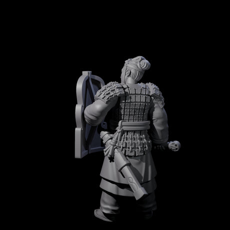 Chinese Terracotta Fierce Terracotta Warrior F Miniature for Dungeons and Dragons, Pathfinder or other TTRPGs