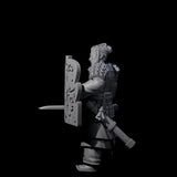Chinese Terracotta Fierce Terracotta Warrior F Miniature for Dungeons and Dragons, Pathfinder or other TTRPGs