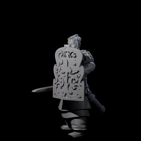 Chinese Terracotta Fierce Terracotta Warrior F Miniature for Dungeons and Dragons, Pathfinder or other TTRPGs