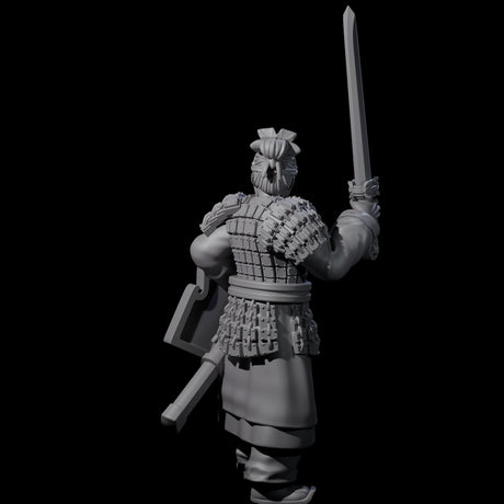 Chinese Terracotta Fierce Terracotta Warrior G Miniature for Dungeons and Dragons, Pathfinder or other TTRPGs