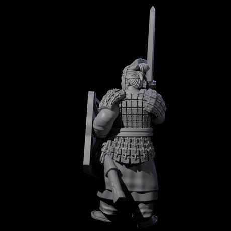 Chinese Terracotta Fierce Terracotta Warrior G Miniature for Dungeons and Dragons, Pathfinder or other TTRPGs