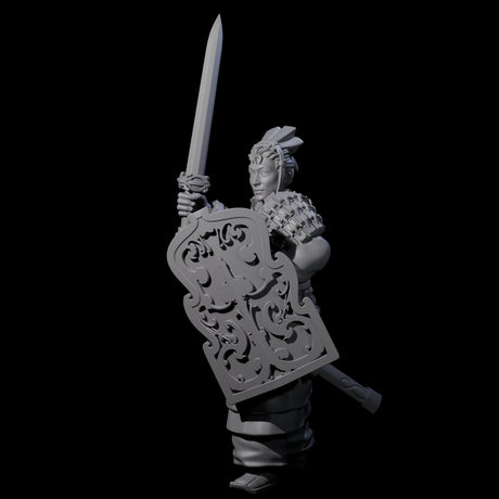 Chinese Terracotta Fierce Terracotta Warrior G Miniature for Dungeons and Dragons, Pathfinder or other TTRPGs