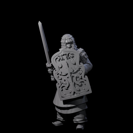 Chinese Terracotta Fierce Terracotta Warrior H Miniature for Dungeons and Dragons, Pathfinder or other TTRPGs