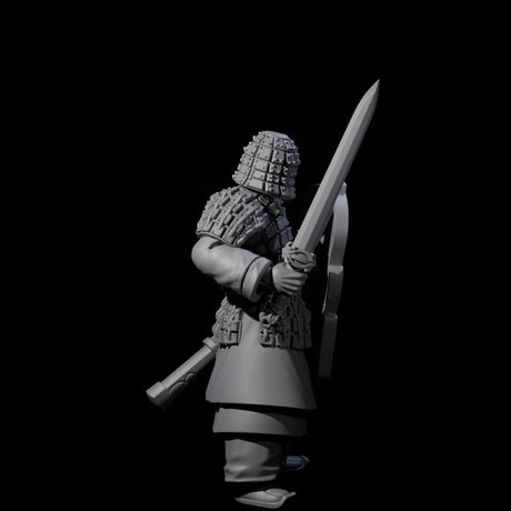 Chinese Terracotta Fierce Terracotta Warrior H Miniature for Dungeons and Dragons, Pathfinder or other TTRPGs