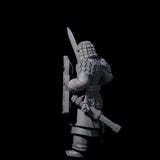 Chinese Terracotta Fierce Terracotta Warrior H Miniature for Dungeons and Dragons, Pathfinder or other TTRPGs