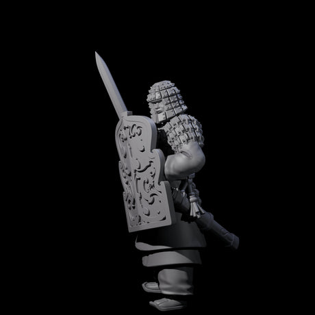 Chinese Terracotta Fierce Terracotta Warrior H Miniature for Dungeons and Dragons, Pathfinder or other TTRPGs