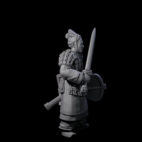 Chinese Terracotta Fierce Terracotta Warrior I Miniature for Dungeons and Dragons, Pathfinder or other TTRPGs
