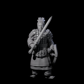 Chinese Terracotta Fierce Terracotta Warrior I Miniature for Dungeons and Dragons, Pathfinder or other TTRPGs