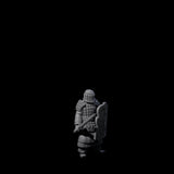 Chinese Terracotta Fierce Terracotta Warrior J Miniature for Dungeons and Dragons, Pathfinder or other TTRPGs
