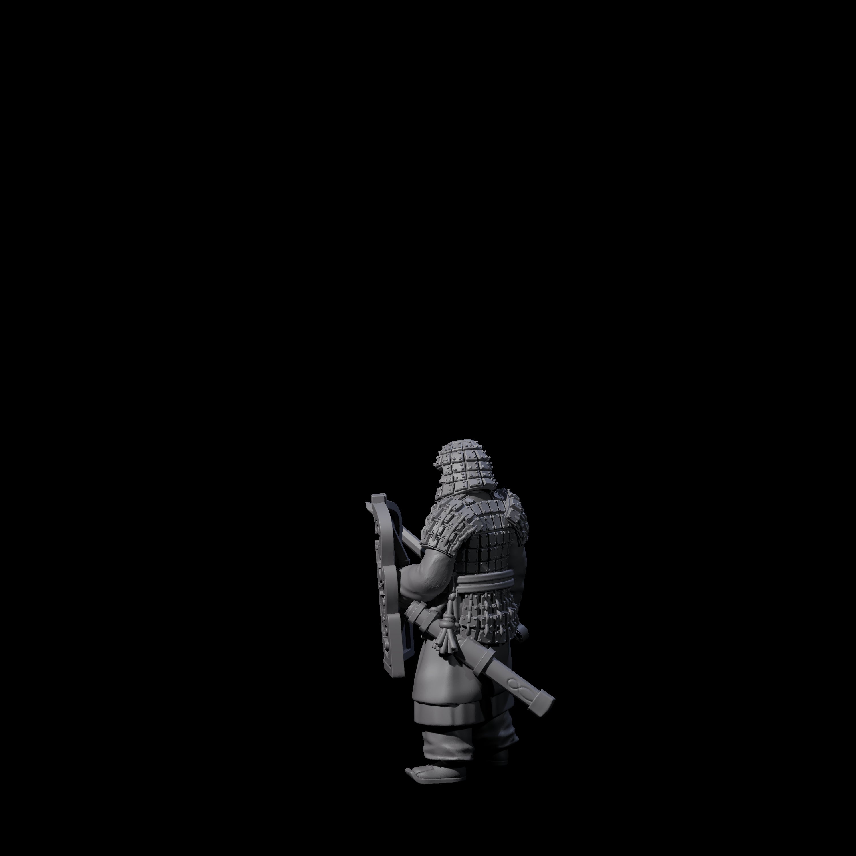 Chinese Terracotta Fierce Terracotta Warrior J Miniature for Dungeons and Dragons, Pathfinder or other TTRPGs